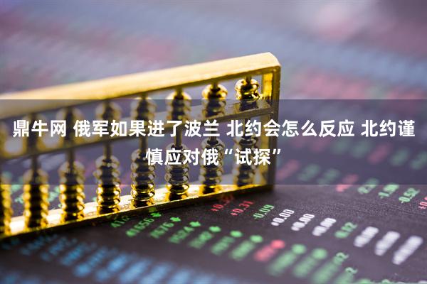 鼎牛网 俄军如果进了波兰 北约会怎么反应 北约谨慎应对俄“试探”